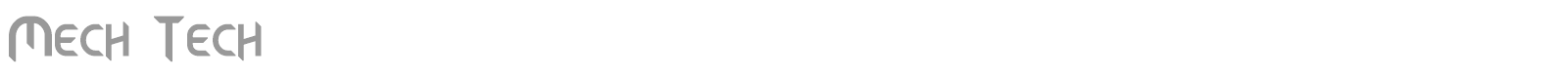 Mech Tech font preview